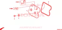COPERTURA TESTA CILINDRO per Honda SH 300 2009