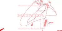 PARAFANGO ANTERIORE per Honda SH 300 2009