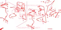 TUBO FRENO POST./CONDOTTO FRENO per Honda SH 300 2009