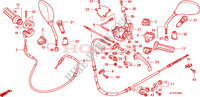 LEVA MANIGLIA/INTERRUTTORE/CAVO per Honda PES 125 INJECTION SPECIAL 2008