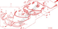 LUCE COMBINAZIONE POST. per Honda PES 125 INJECTION 2008