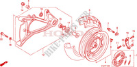 RUOTA POSTERIORE/BRACCIO OSCILLANTE per Honda PES 150 INJECTION SPECIAL 2008