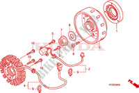 GENERATORE per Honda PES 125 INJECTION SPECIAL 2010