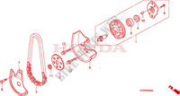POMPA OLIO per Honda PES 125 INJECTION 2010