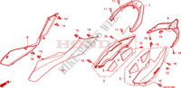 COPERTURA CORPO per Honda REFLEX 250 SPORT 2008