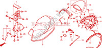 SEDILE/SPOILER POSTERIORE per Honda REFLEX 250 SPORT 2008
