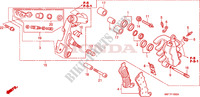 CALIBRO FRENO ANTERIORE(S.) per Honda XL 1000 VARADERO ABS RED 2009