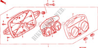 INDICATORE per Honda XL 1000 VARADERO ABS RED 2009