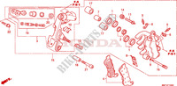 CALIBRO FRENO ANTERIORE(S.) per Honda XL 1000 VARADERO ABS BLANCHE 2011