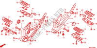 GRADINO per Honda XL 1000 VARADERO 2011