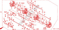 CARBURATORE(ASS.) per Honda CBF 600 FAIRING 25KW 2005