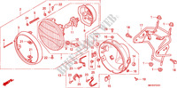 FANALE(CBF600N/NA) per Honda CBF 600 NAKED ABS 25KW 2009