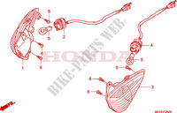 FRECCIA per Honda CBF 600 FAIRING ABS 2009