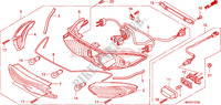 LUCE COMBINAZIONE POST. per Honda CBF 600 FAIRING ABS 25KW 2009