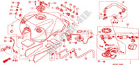 SERBATOIO COMBUSTIBILE (CBF600S/SA) per Honda CBF 600 FAIRING 2009