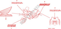 MARCHIO per Honda DEAUVILLE 700 ABS 2010