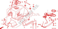 SERBATOIO COMBUSTIBILE/POMPA COMBUSTIBILE per Honda CBF 1000 S ABS 2007