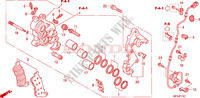 CALIBRO FRENO ANTERIORE D. (CBF1000A/T/S) per Honda CBF 1000 S ABS 2008
