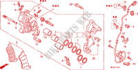 CALIBRO FRENO ANTERIORE D. (CBF1000A/T/S) per Honda CBF 1000 T ABS 2010