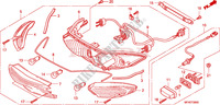 LUCE COMBINAZIONE POST. per Honda CBF 1000 T ABS 2010