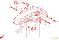 PARAFANGO ANTERIORE per Honda CBF 1000 T ABS 2010