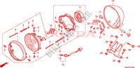 FANALE(E) per Honda VT 750 S 2010