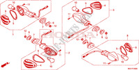 FRECCIA per Honda CBR 600 F ABS 2011