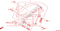 PARAFANGO ANTERIORE per Honda CBR 600 F ABS 2011