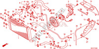 RADIATORE per Honda CBR 600 F 2011