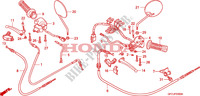 LEVA MANIGLIA/INTERRUTTORE/CAVO per Honda 50 TODAY 2009