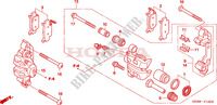 CALIBRO FRENO ANTERIORE per Honda FOURTRAX 680 RINCON 2011