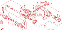 GIUNTURA POSTERIORE per Honda FOURTRAX 680 RINCON 2011