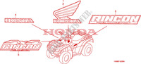 MARCHIO per Honda FOURTRAX 680 RINCON 2009 2010