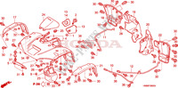 PARAFANGO ANTERIORE per Honda FOURTRAX 680 RINCON 2010