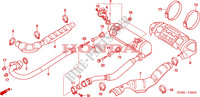 SMORZATORE SCARICO per Honda FOURTRAX 680 RINCON 2011