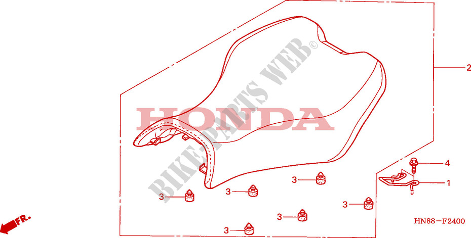 SEDILE per Honda FOURTRAX 680 RINCON 2007