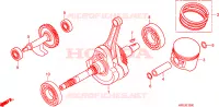 ALBERO A GOMITI/PISTONE per Honda FOURTRAX 500 FOREMAN 4X4 Electric Shift 2008