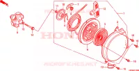 AVVIATORE RINCULO per Honda FOURTRAX 500 FOREMAN 4X4 Electric Shift 2008