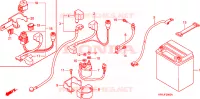 BATTERIA per Honda FOURTRAX 500 FOREMAN 4X4 Electric Shift 2008
