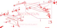 BRACCIO ANTERIORE per Honda FOURTRAX 500 FOREMAN 4X4 Electric Shift 2008
