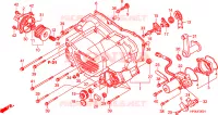COPERTURA CASSA MANOVELLA  per Honda FOURTRAX 500 FOREMAN 4X4 Electric Shift 2008