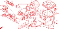 FILTRO ARIA per Honda FOURTRAX 500 FOREMAN 4X4 Electric Shift 2008