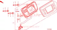 INDICATORE per Honda FOURTRAX 500 FOREMAN 4X4 Electric Shift 2008