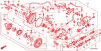 INGRANAGGIO FINALE ANT. per Honda FOURTRAX 500 FOREMAN 4X4 Electric Shift 2008