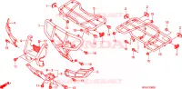 PORTATORE per Honda FOURTRAX 500 FOREMAN 4X4 Electric Shift 2008
