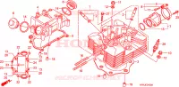TESTATA per Honda FOURTRAX 500 FOREMAN 4X4 Electric Shift 2008