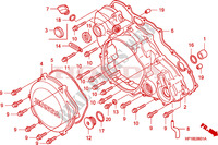 COPERTURA CASSA MANOVELLA D. (TRX450R6,7,8/ER6,7,8) per Honda TRX 450 R SPORTRAX Electric Start RED 2008
