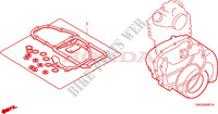 CORREDO B GUARNIZIONE per Honda TRX 450 R SPORTRAX Electric Start RED 2008
