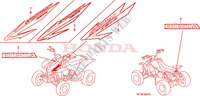MARCHIO (TRX450R6,7,8/ER6,7,8) per Honda TRX 450 R SPORTRAX Kick start 2006