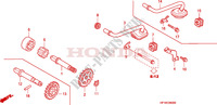 POMPA OLIO per Honda TRX 450 R SPORTRAX Electric Start RED 2008